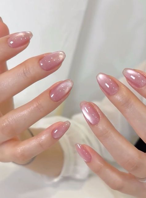 Universal Pink Cat Eye Gel Nail Polish, Magnetic Gel Polish Shiny Glitter Nail Gel 15 ml Galaxy Cat eye Nail Polish Soak Off UV/LED Nail  Spar Cat Eye Magnetic Gel Salon Manicure