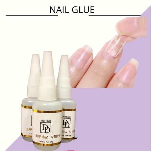 YDD Nail Glue - Super Glue Stronger For Artificial Or Fake Nails,Nail Art Adhesive  Multi-purpose Super Strong Instant Adhesive Nail Glue Nail Art Decorations False/Fake Nails Bond