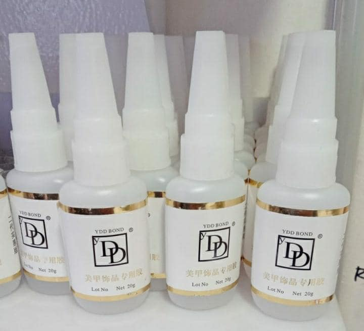 YDD Nail Glue - Super Glue Stronger For Artificial Or Fake Nails,Nail Art Adhesive  Multi-purpose Super Strong Instant Adhesive Nail Glue Nail Art Decorations False/Fake Nails Bond