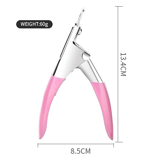 Nail Clippers, Nail Tips Clipper, Manicure Tip Cutter Cutter, Stainless Steel Tip Cutter for Artificial Nails, Gel Nails, Fingernails, False Nails Nail edge Cutter Nail Tip False Nails Clipper Trimmer