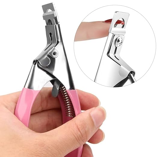 Nail Clippers, Nail Tips Clipper, Manicure Tip Cutter Cutter, Stainless Steel Tip Cutter for Artificial Nails, Gel Nails, Fingernails, False Nails Nail edge Cutter Nail Tip False Nails Clipper Trimmer