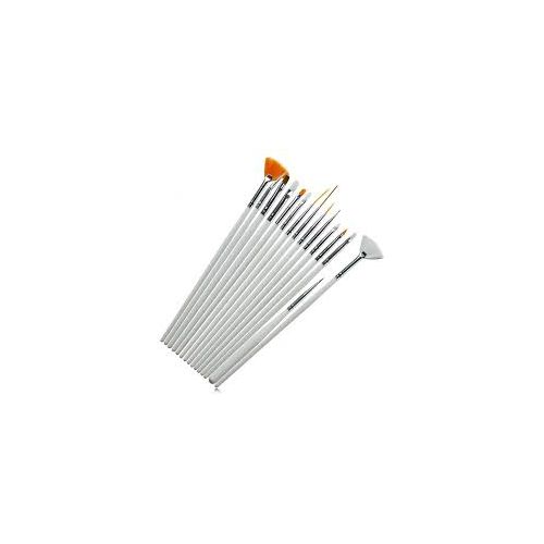 15Pcs Nail Art Brushes Set Nail Art Dotting Pen Drawing Painting Acrylic Pull Line Pens Nail DIY Striping Brushes Manicure Tools Fine Hand Painted Thin Hook Line Pen Art Supplies Drawing Art Pen Paint