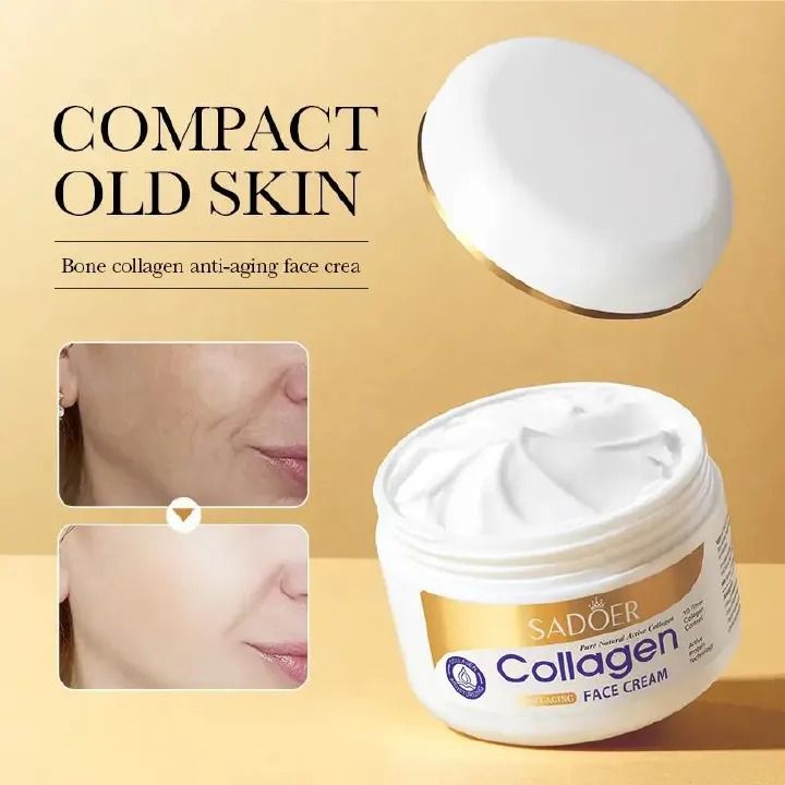 Collagen Anti Aging Face Cream Anti Wrinkles And Fine Lines, Intensive Hydration, Anti - Aging, Brighten skin tone, Acne fade Firming and Lifting Cream,Moisturizing Face Cream for Face Neck