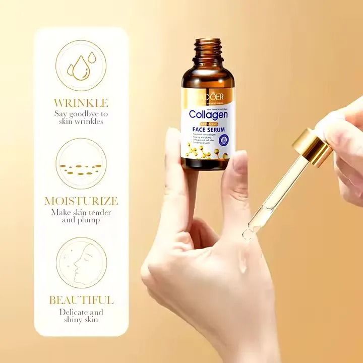 2 in 1 Collagen Face Serum Anti Aging Collagen Serum + Collagen Face Cream Anti Aging Cream, Moisturizing Anti rinkles and Anti Fine Lines Face smoothening Moisturizer