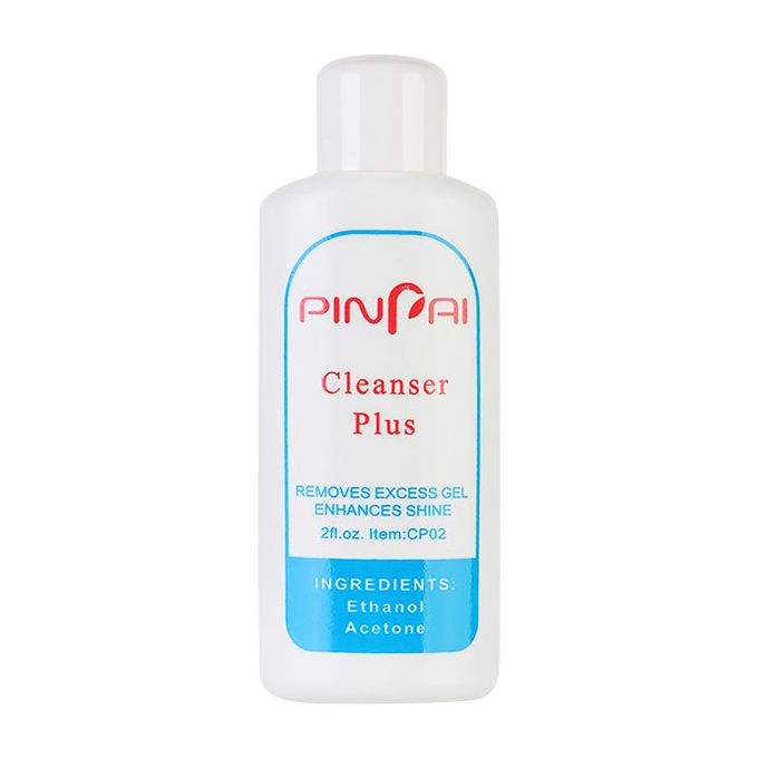 Pinpai Cleanser Plus Removes Excess Gel Enhance Shine Sticky Remover Nail UV Gel Sticky Remover Liquid Nail Art Cleanser Pro Slip Solution Poly Gel Cleanser Shine