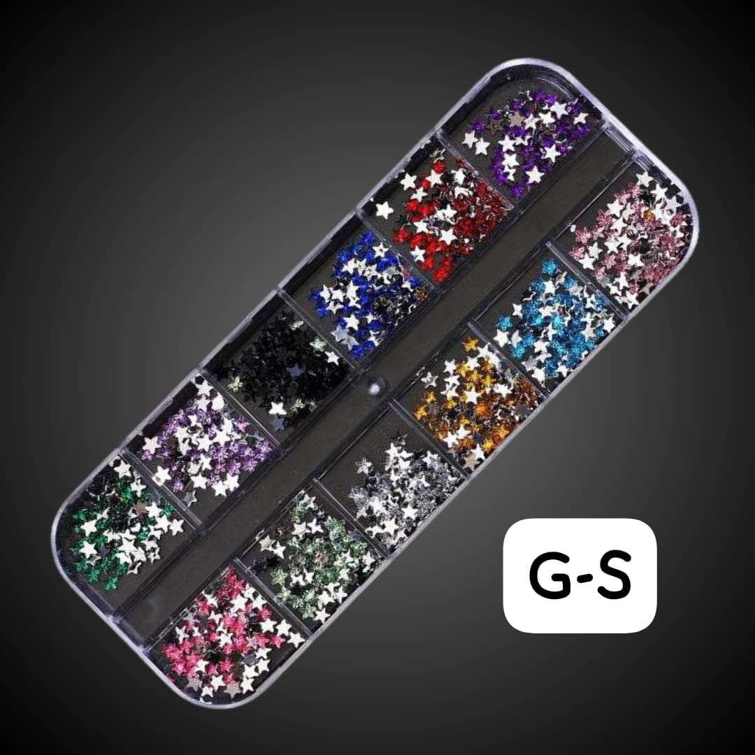 Nail Art Rhinestones Gems Nail Art Crystal Nail Jewels Diamonds, Nail Charms Nail Gems Nail Diamonds,Nail Art Studs Nail Crystals Nail Sequins for Nails Kit /Box