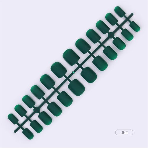 24 Pieces Re- Usable Full Cover Press On False Nail Tips Fake Nails Tips Acrylic False Nail Tips Natural Artificial Full Cover Nails 12 Sizes{No Glue}