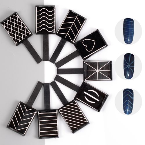 Magnet Stick For  Cat Eyes Nail Magnets for Gel Polish Cat Eye Gel Magnet Stick Magnet Stick for Nails Nail Polish Magnetic Stick Gel for Nails Nail Gel Magnetic Gel Polish 3D Pattern Magnetic view 4
