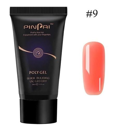 Poly Gel Kit:30ml Poly Gel Dual-Brush Mold Tips SlipSolution Poly Nail Gel UV LED Builder Acrylic Gel Kit for Nail Art Poly Extension Gel Set Nail  Polygels Kit Polygel Nail Extension Kit