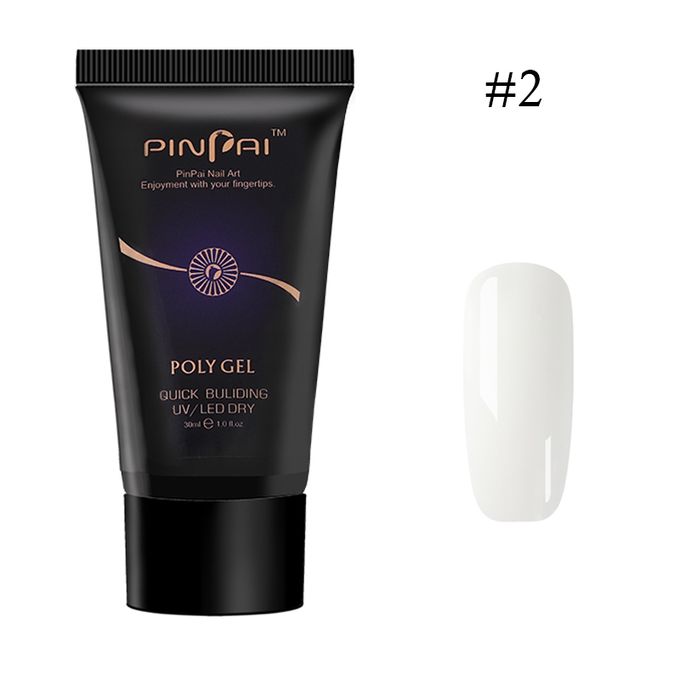 Poly Gel Kit:30ml Poly Gel Dual-Brush Mold Tips SlipSolution Poly Nail Gel UV LED Builder Acrylic Gel Kit for Nail Art Poly Extension Gel Set Nail  Polygels Kit Polygel Nail Extension Kit