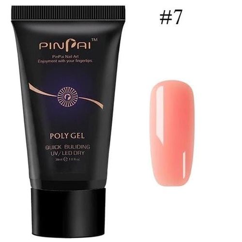 Poly Gel Kit:30ml Poly Gel Dual-Brush Mold Tips SlipSolution Poly Nail Gel UV LED Builder Acrylic Gel Kit for Nail Art Poly Extension Gel Set Nail  Polygels Kit Polygel Nail Extension Kit