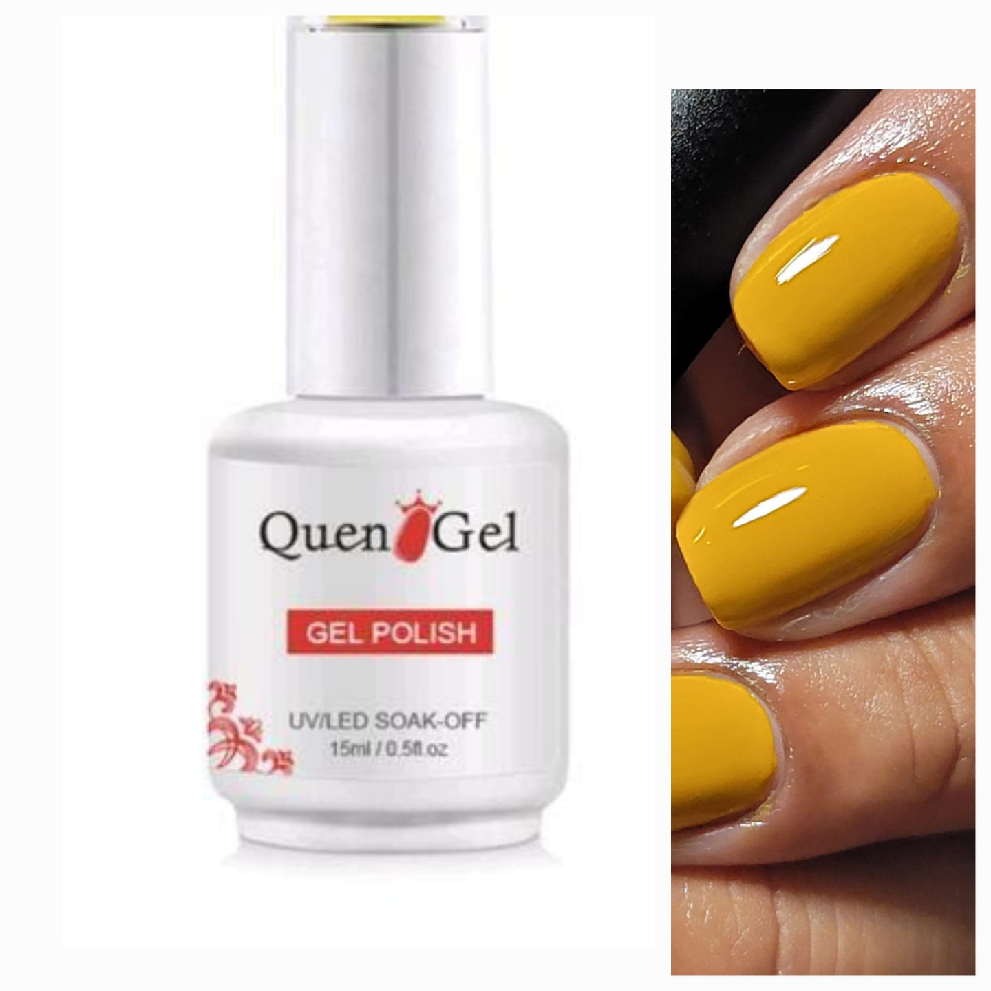 15ml Nail Gel Polish Soak Off UV/LED Manicure Pedicure Professional UV/LED Soak Off  Color Gel Nail Polish Manicure Salon Gel Polish Best Quality Non Toxic  Lasts and Lasts at Least 30 Days