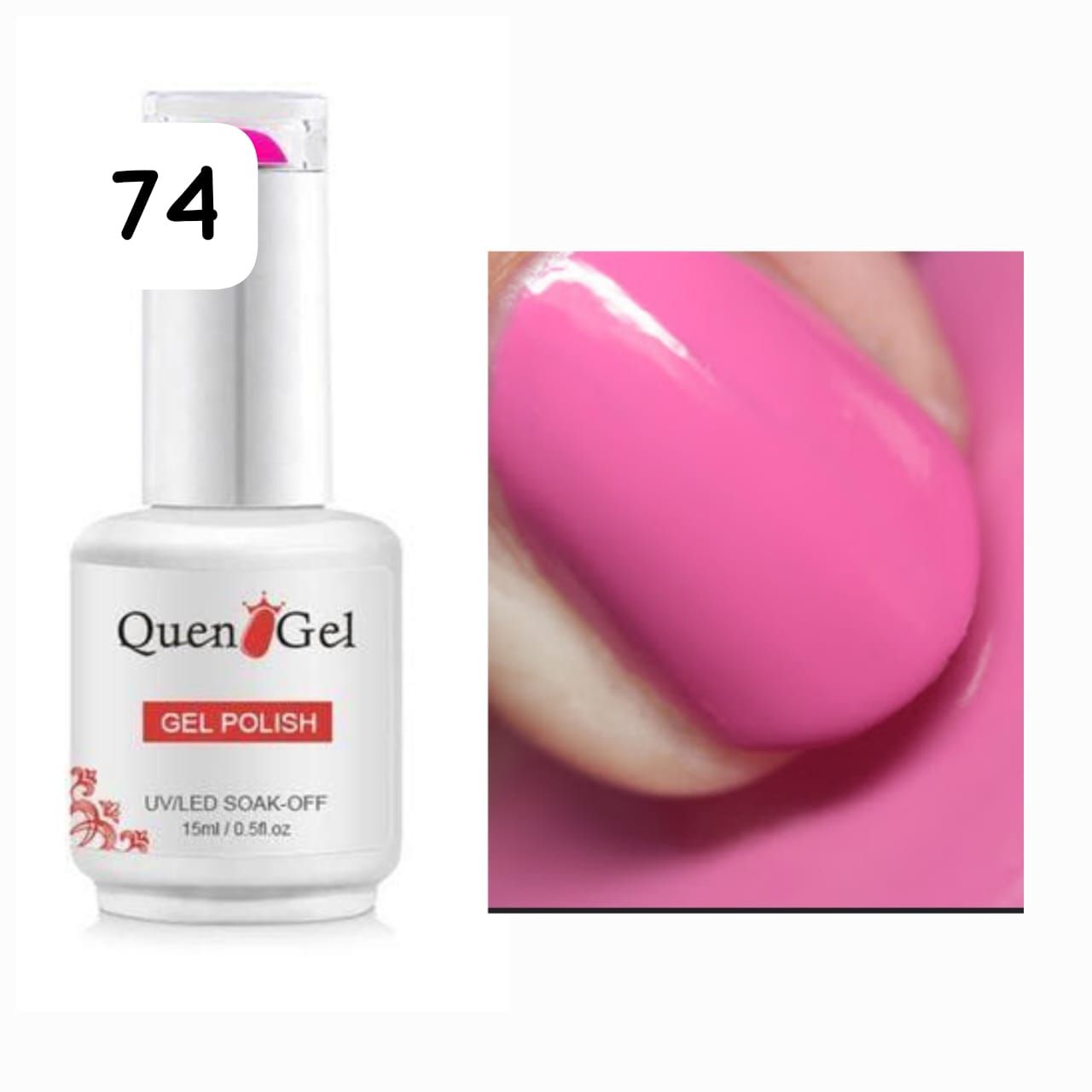 15ml Nail Gel Polish Soak Off UV/LED Manicure Pedicure Professional UV/LED Soak Off  Color Gel Nail Polish Manicure Salon Gel Polish Best Quality Non Toxic  Lasts and Lasts at Least 30 Days