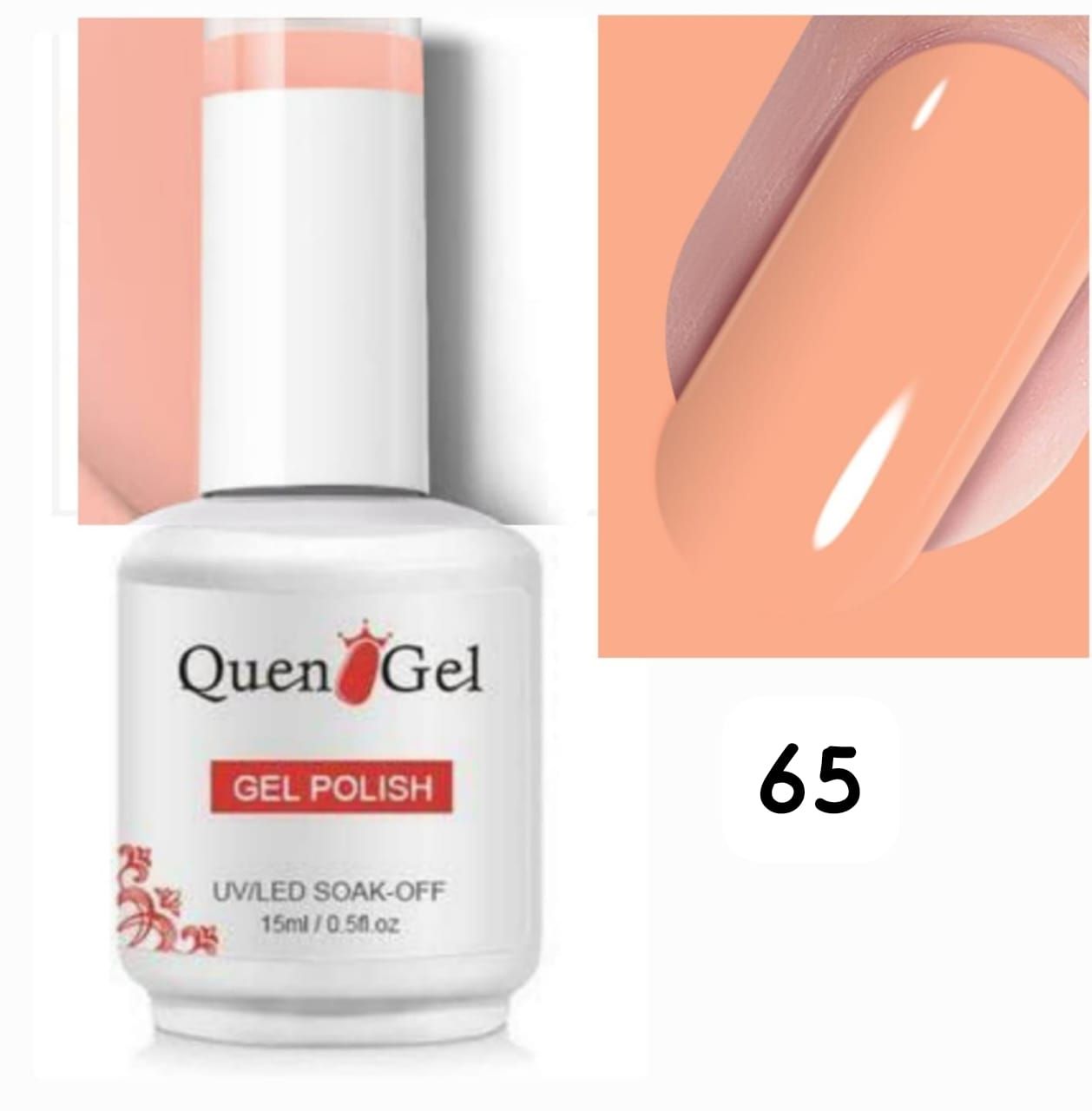 15ml Nail Gel Polish Soak Off UV/LED Manicure Pedicure Professional UV/LED Soak Off  Color Gel Nail Polish Manicure Salon Gel Polish Best Quality Non Toxic  Lasts and Lasts at Least 30 Days view 2