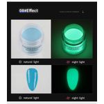 Dipping Powder Acrylic Powder Dip Powder Nails No Need Lamp Cure Dry Long Lasting Nails Glitter Manicure Nail Art  Luminous Neon Dipping Nail Powder Nail Dip Acrylic Glow in the Dark Dipping Powder