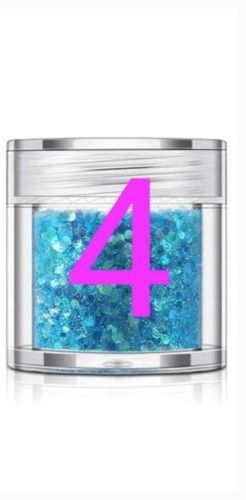 Shimmers/Glitters /Face /Body /Eye /Hair/ Nails Holographic Chunky  Craft Glitter for Resin Art Crafts, Cosmetic Glitter for Nail Body Face Eye, Epoxy Resin Glitter Sequin flake Dust Powder Glitters