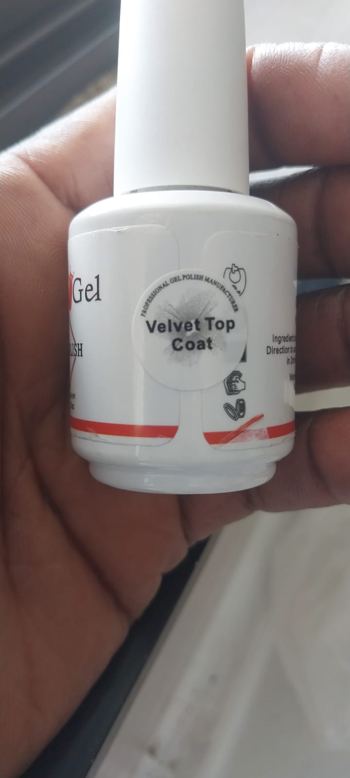 No Wipe Matte Top Coat | for Velvety Finish | Long Lasting, Anti-Chip, UV/LED Curing | Professional Gel Nail Polish (Matte Top Coat) Gel Polish Matte Top Coat Professional Nail Care Gel Matte Top Coat