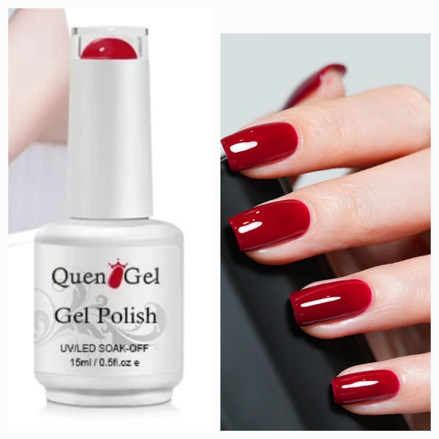 15ml Nail Gel Polish Soak Off UV/LED Manicure Pedicure Professional UV/LED Soak Off  Color Gel Nail Polish Manicure Salon Gel Polish Best Quality Non Toxic  Lasts and Lasts at Least 30 Days