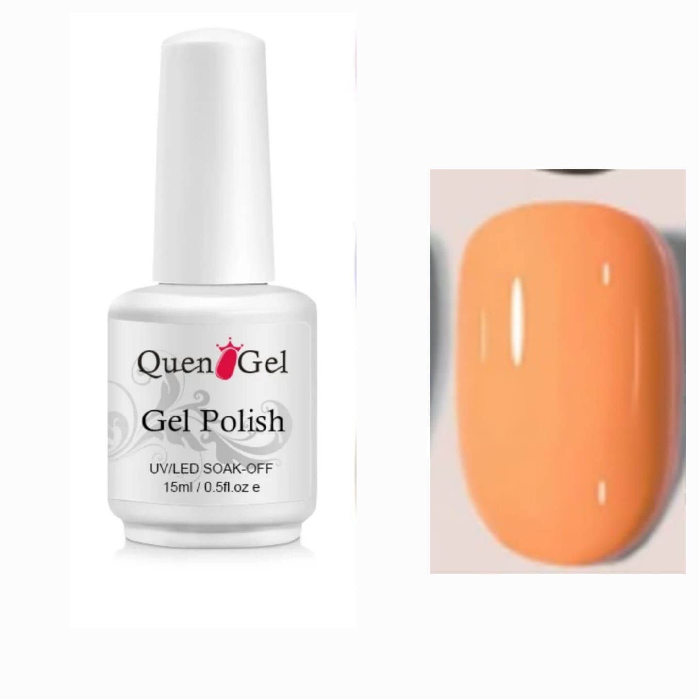 15ml Nail Gel Polish Soak Off UV/LED Manicure Pedicure Professional UV/LED Soak Off  Color Gel Nail Polish Manicure Salon Gel Polish Best Quality Non Toxic  Lasts and Lasts at Least 30 Days