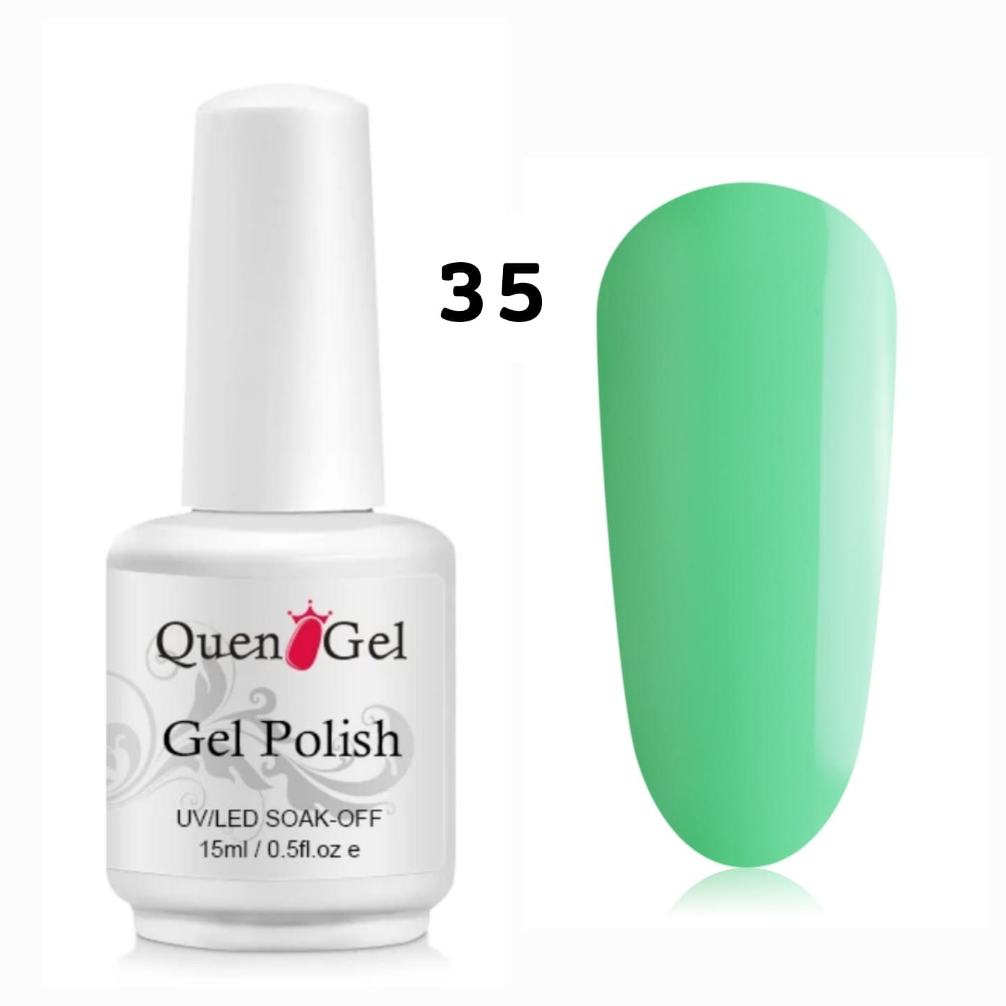 15ml Nail Gel Polish Soak Off UV/LED Manicure Pedicure Professional UV/LED Soak Off  Color Gel Nail Polish Manicure Salon Gel Polish Best Quality Non Toxic  Lasts and Lasts at Least 30 Days