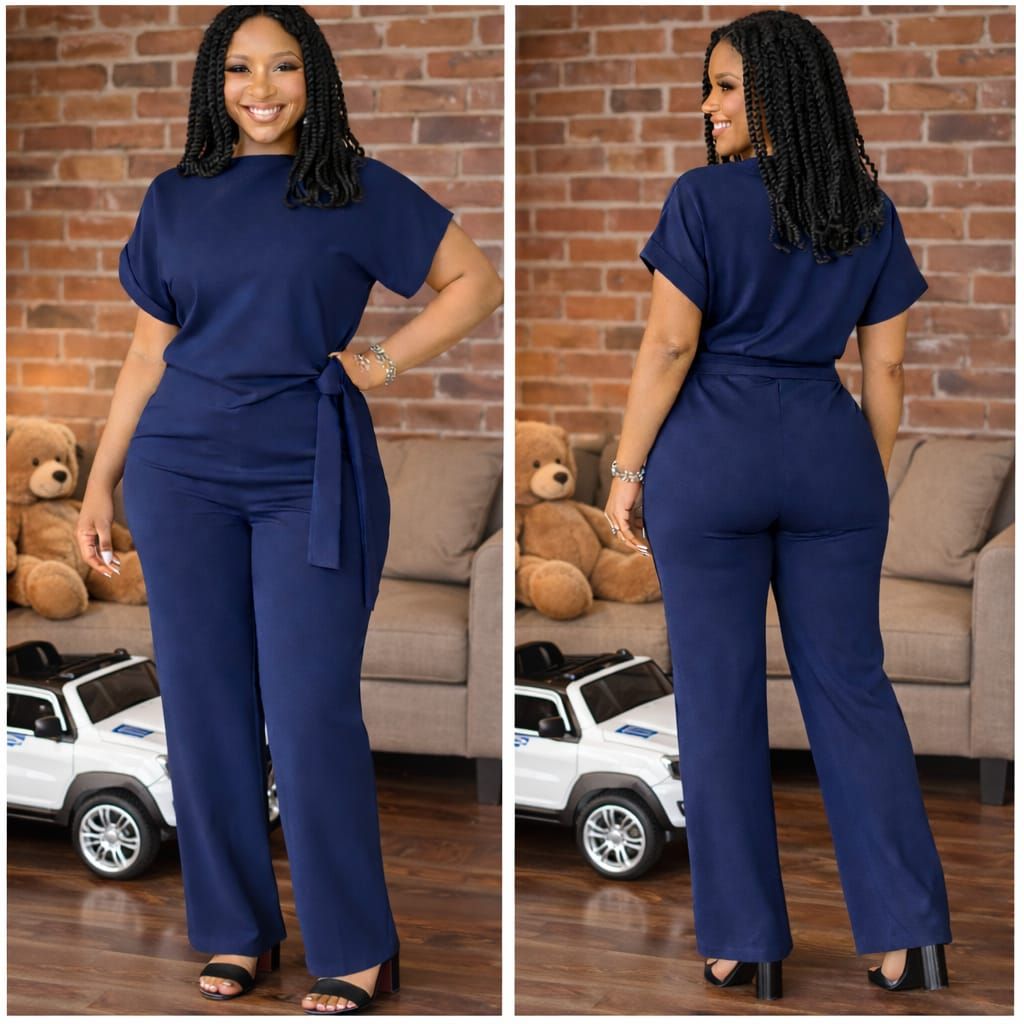 women’s two-piece jumpsuit-inspired set, a stylish outfit designed for confidence, comfort, and effortless sophistication.