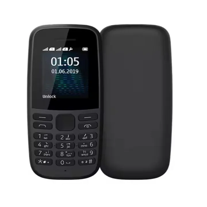 Nokia 106 Dual SIM FM Radio, Camera Phone - Black Feature Phone Mpesa Phone Phone