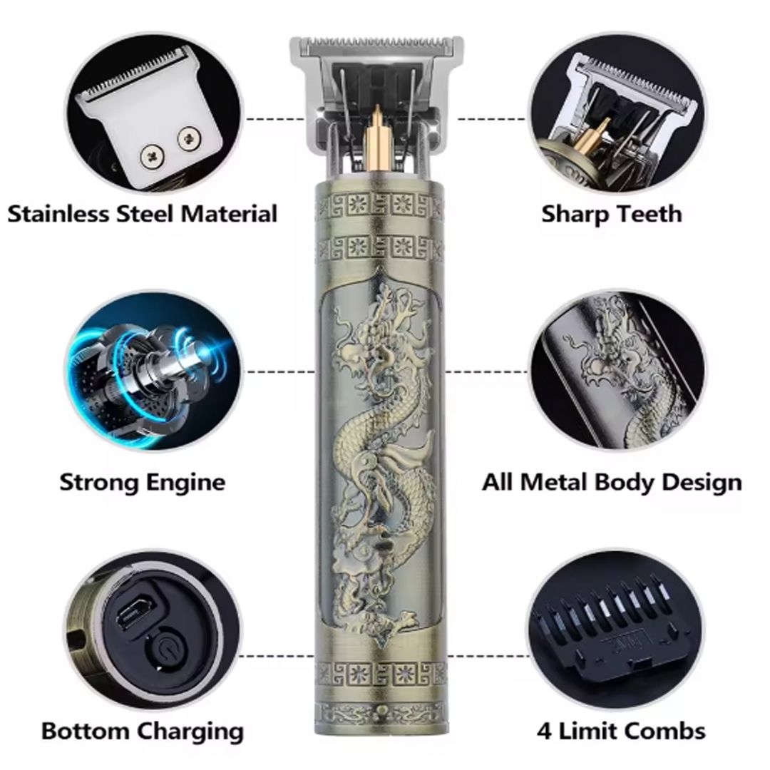 Hair Trimmer & Beard Trimmer for Men Professional, Electric Razor Shavers for Men, T9 Blade Precision Edgers Liners, Barber Clippers for Hair Cutting Mustache Facial, Mens Gifts