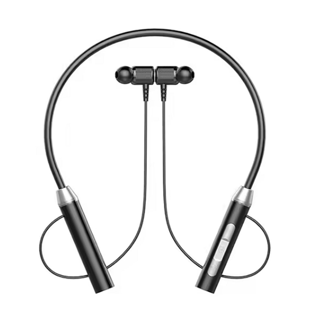 Earphones with Bluetooth Waterproof Sports Earphones with a Magnetic Neckband and Noise-Cancelling Technology