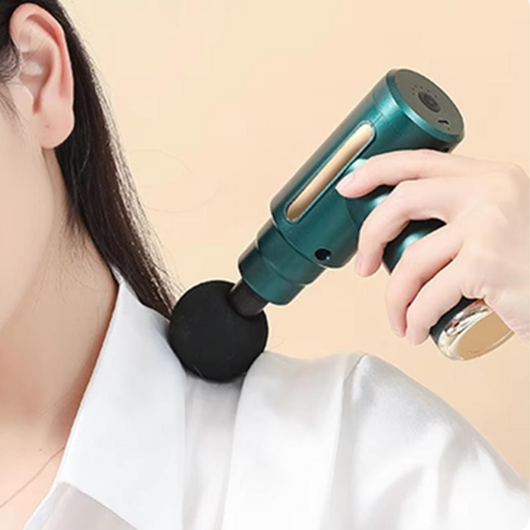 Fascial Gun Muscle Relaxation Massager Electric Vibration Massage Gun Professional Grade Neck Membrane Gun