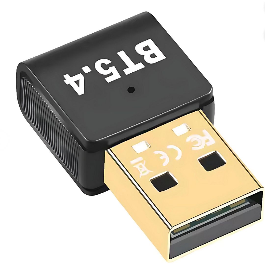 Premium USB Bluetooth V5.4 Adapter – High-Speed Wireless Connectivity for Desktops/Laptops with Dual-Mode Technology & Low-Energy Support. CE/FCC Certified for Reliable Performance, Extended Range.