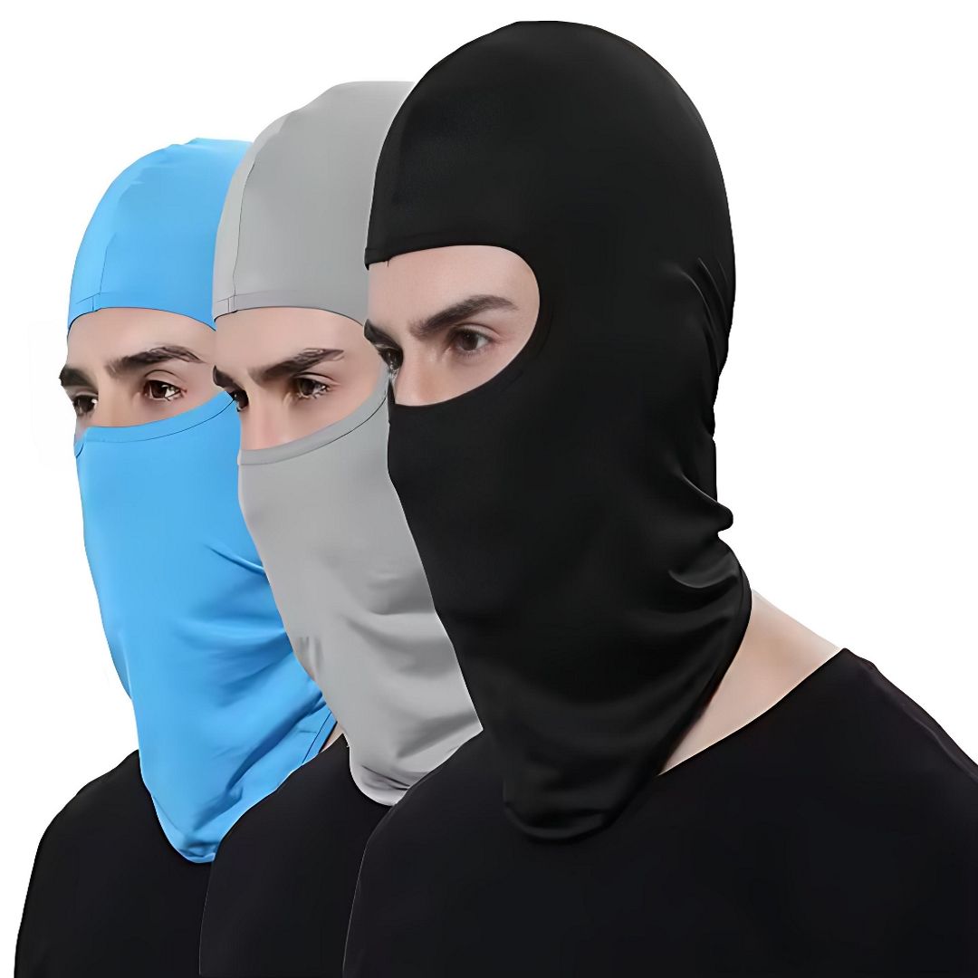 Tactical Cycling Balaclava Face Mask – Full Coverage Windproof & Breathable Ski Mask, Neck Gaiter & Scarf for Biking, Running, Hiking, and Outdoor Sports – Lightweight Unisex Headwear
