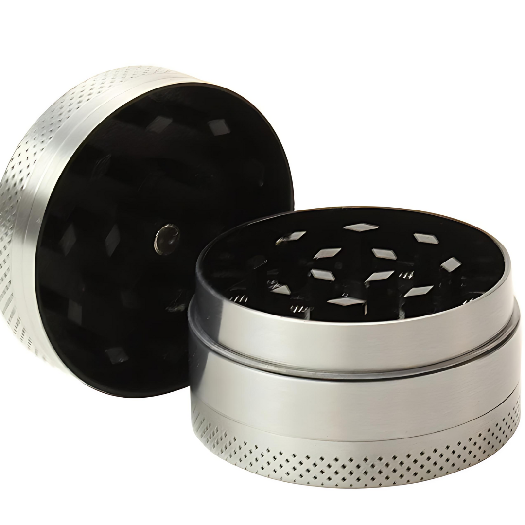 3-Layer Manual Herb Grinder for Tobacco and Spices – Durable Crusher for Kitchen and Smoking Accessories, Easy-to-Use Design, Portable and Efficient Grinding Tool for Everyday Use