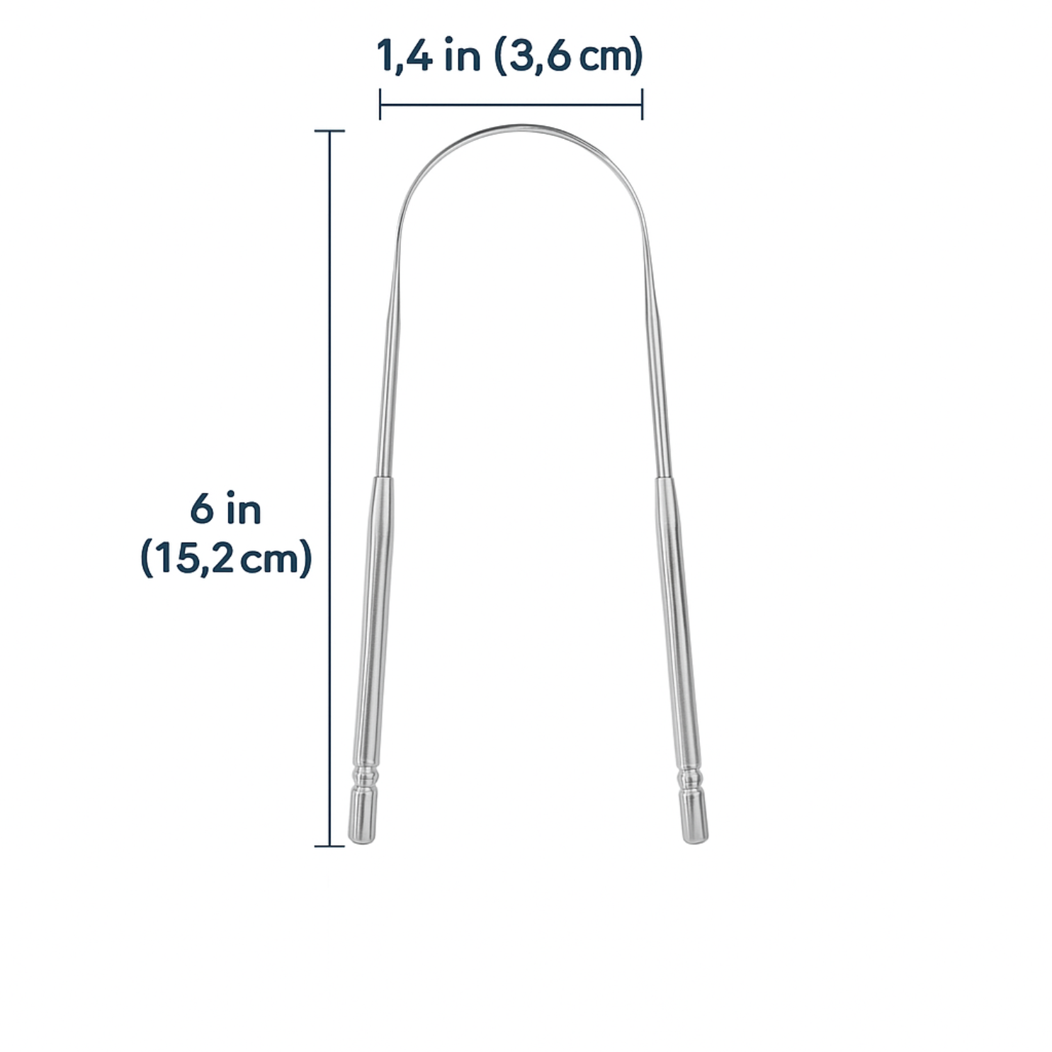 Premium 3-Piece Stainless Steel Tongue Cleaner Set with Ergonomic Designs and a Durable Storage Case, Ideal for Deep Oral Cleaning, Removing Odor-Causing Bacteria, Improving Breath Freshness, and Main
