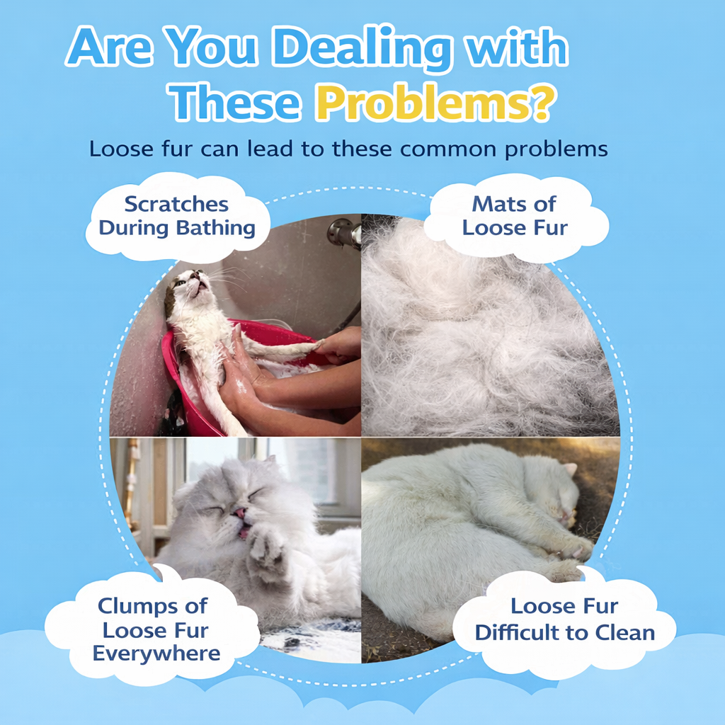 Pet Hair Removal Brush Cat and Dog Hair Removal Gloves right-hand pet grooming glove with soft silicone nubs for gentle fur removal, deshedding, and relaxing massage for cats and dogs.