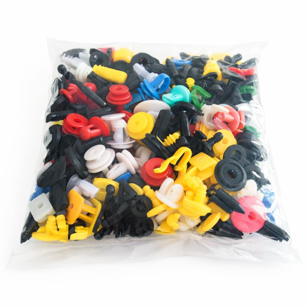 200PCS +6-inch screwdriver Car Mixed Door Trim Panel Clip Fasteners Auto Bumper Rivet Retainer Push Engine Fender Clip