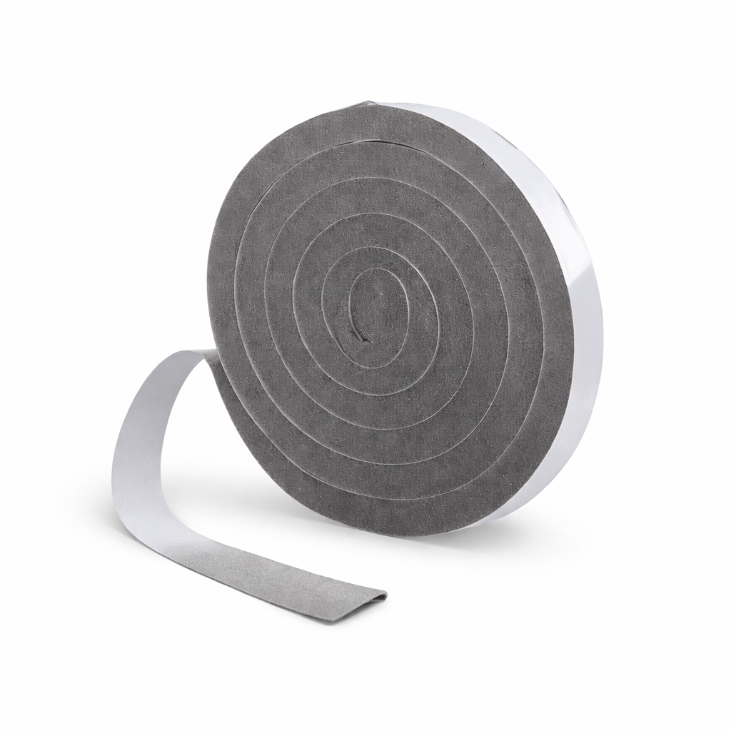 Door Window Sealing Strips Soundproof Foam Weatherstrip for Noise Insulation, Draft Excluder Bottom Seal Strip, Self-Adhesive Wind Guard for Doors and Windows, Anti-Dust, Anti-Collision, Easy Install