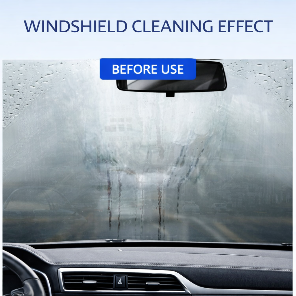 20 Pieces Car Windshield Washer Cleaning Effervescent Tablets, Concentrated Wiper Fluid Tablets Remove Oil Film, Dirt, Improve Visibility, Reduce Wiper Noise, Easy to Use,1 Tablet Makes Up to 4 Liters