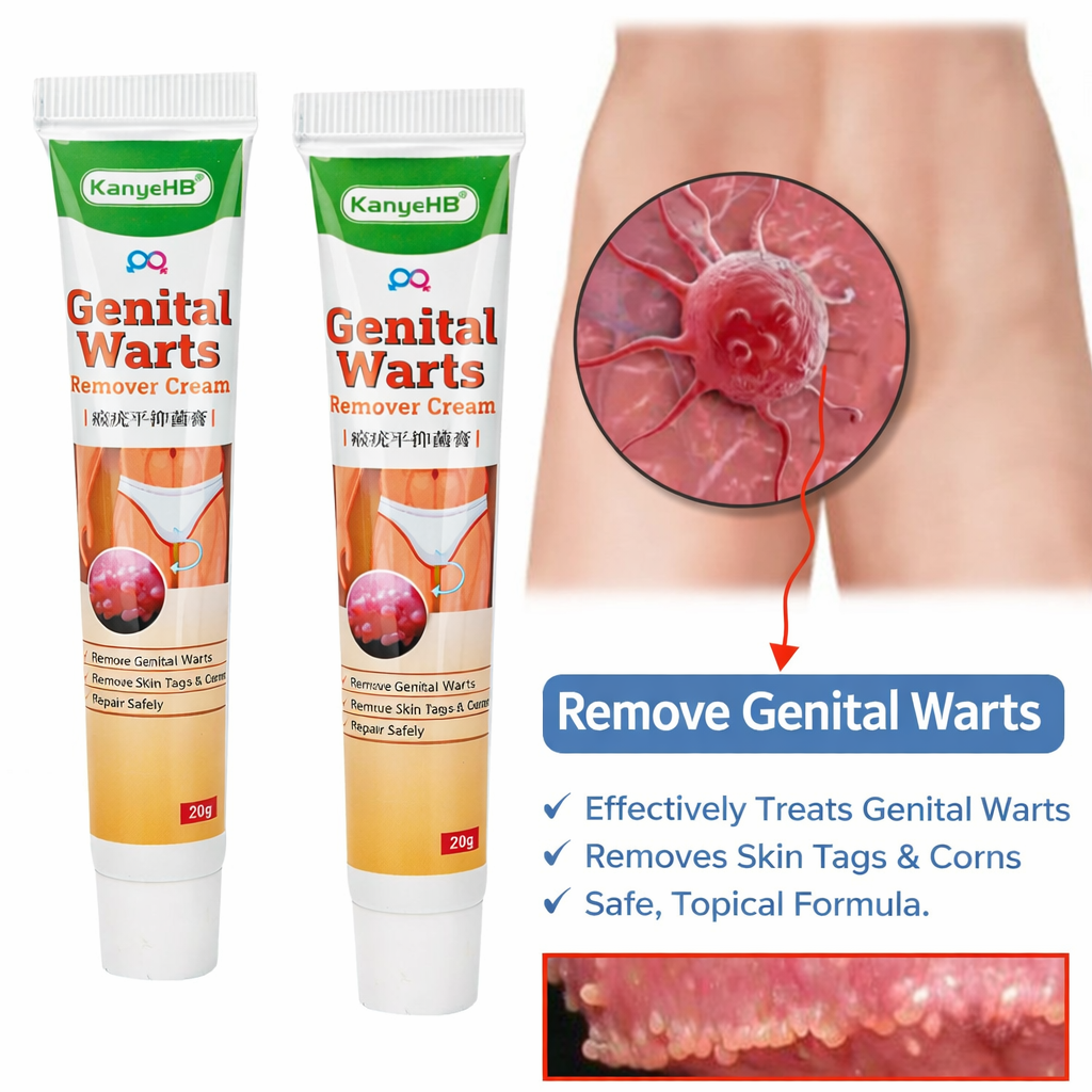 20g Genital Wart Herpes Remover Ointment Skin Tags Mole &amp; Papillomas Wart Remover Condyloma Acuminatum Treatment Cream