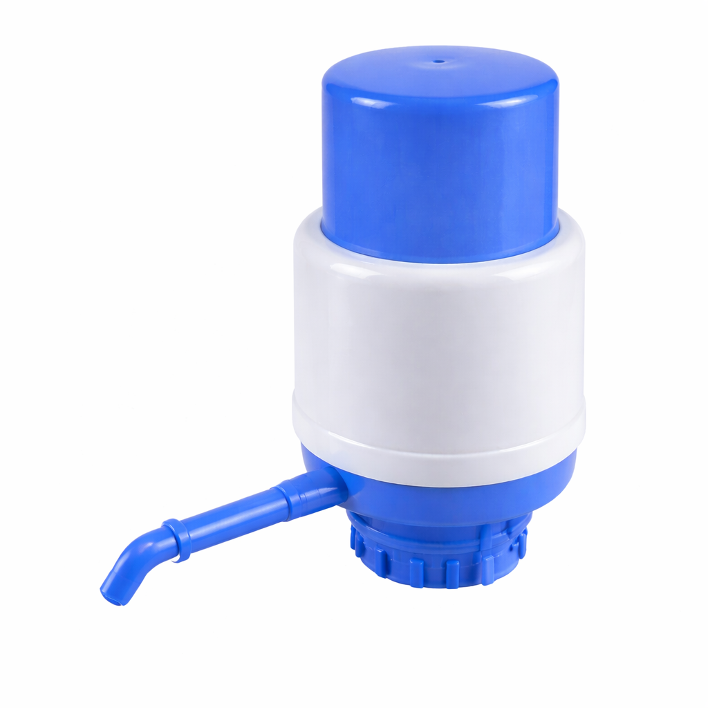 Manual Water Dispenser Pump for Water Bottles, BPA Free Hand Press Drinking Water Pump with Large Flow, Dust Proof Design, Easy Installation for Home, Office, Camping and Outdoor Use