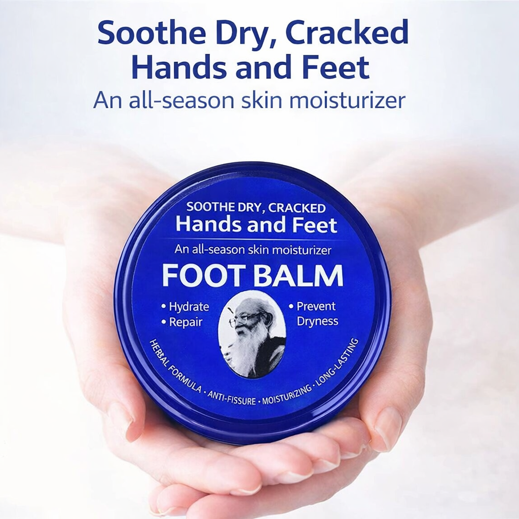 85g Anti-Crack Foot Cream for Heel Repair and Dry Skin Relief, Deep Moisturizing Foot Mask for Cracked Heels, Callus and Dead Skin Removal, Hand and Foot Care Cream for Soft, Smooth Skin