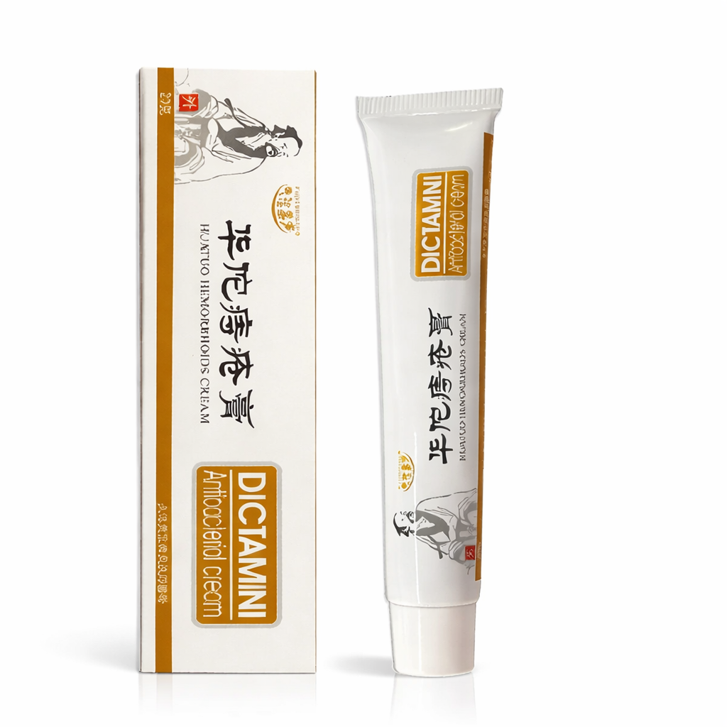 Chinese Herbal Hemorrhoid Relief Cream for Rapid External Hemorrhoids Treatment, Helps Soothe Anal Fistula Pain, Reduce Swelling, Itching & Discomfort, Gentle Herbal Formula for Daily External Care