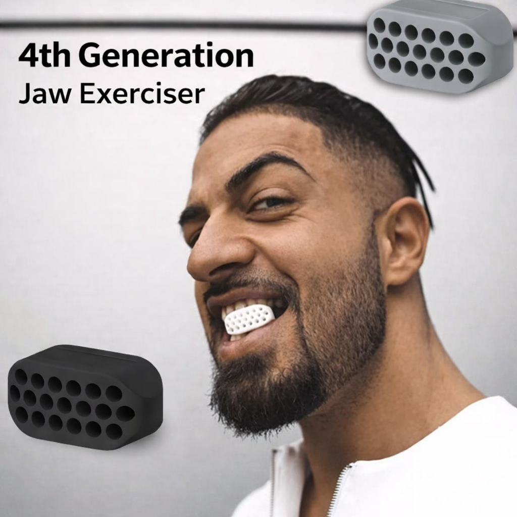 1-Piece Jaw Exerciser Set for Men and Women, Facial Muscle Trainer Designed to Strengthen Jaw, Tone Cheeks, and Enhance Jawline Definition - Compact, Safe, and Easy-to-Use Jawline Shaper for Daily Fit
