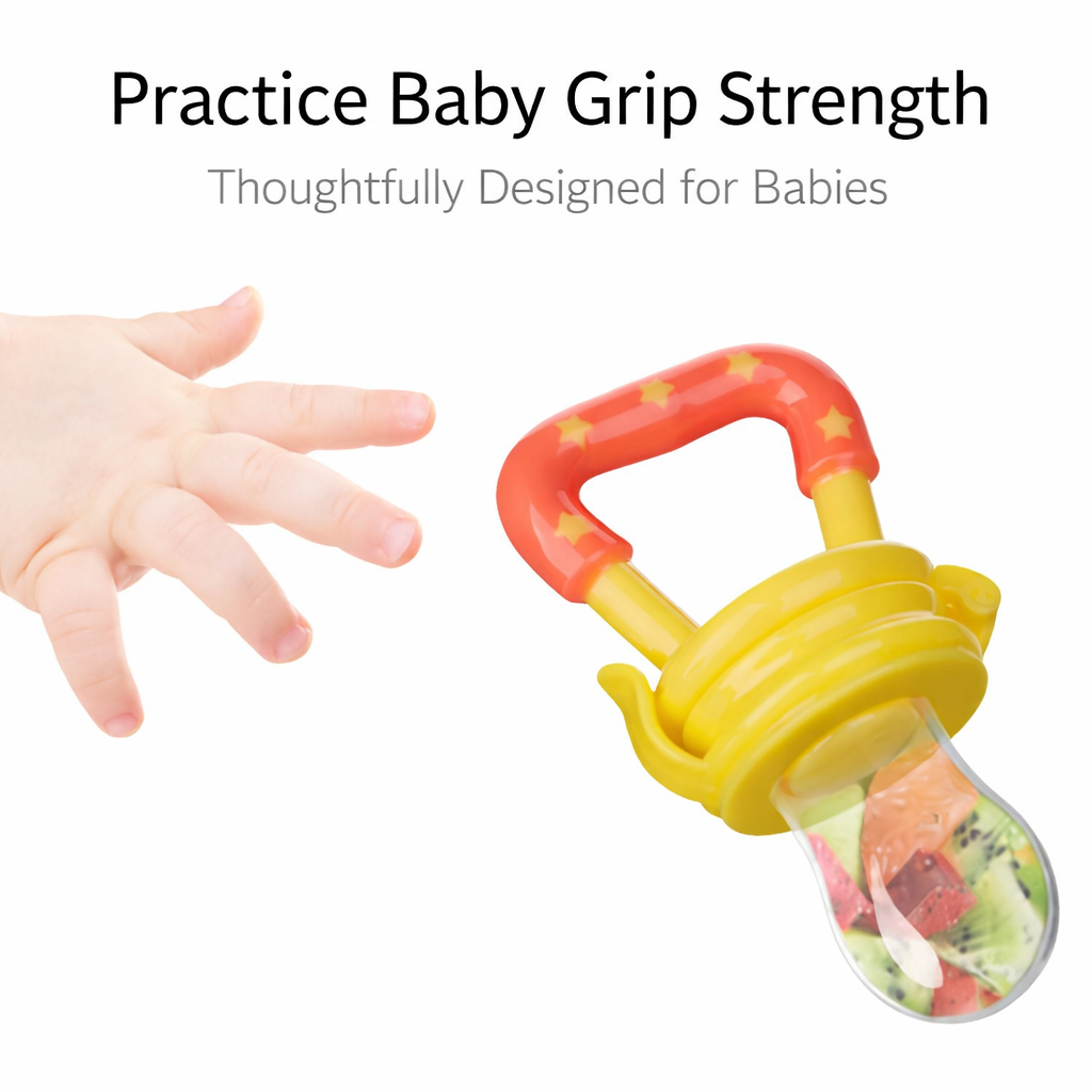 Baby Fruit Pacifier Baby Feeder – Fresh Food Nibbler & Teething Feeder for Toddlers, BPA-Free, Easy Feeding Baby Pacifier