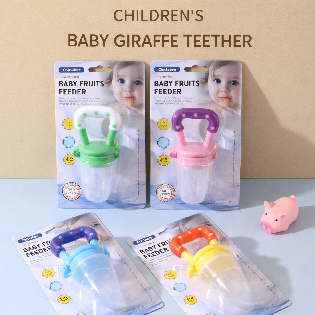 Baby Fruit Pacifier Baby Feeder – Fresh Food Nibbler & Teething Feeder for Toddlers, BPA-Free, Easy Feeding Baby Pacifier