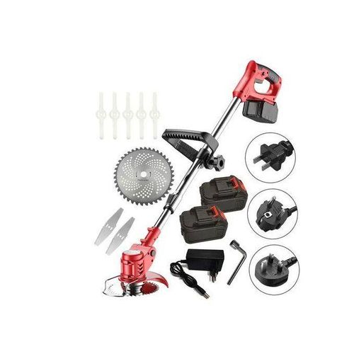 Cordless Electric Grass Trimmer Brush Cutter Lithium Tool Battery Brush Cutting Machine Grass Cutter Hand Held