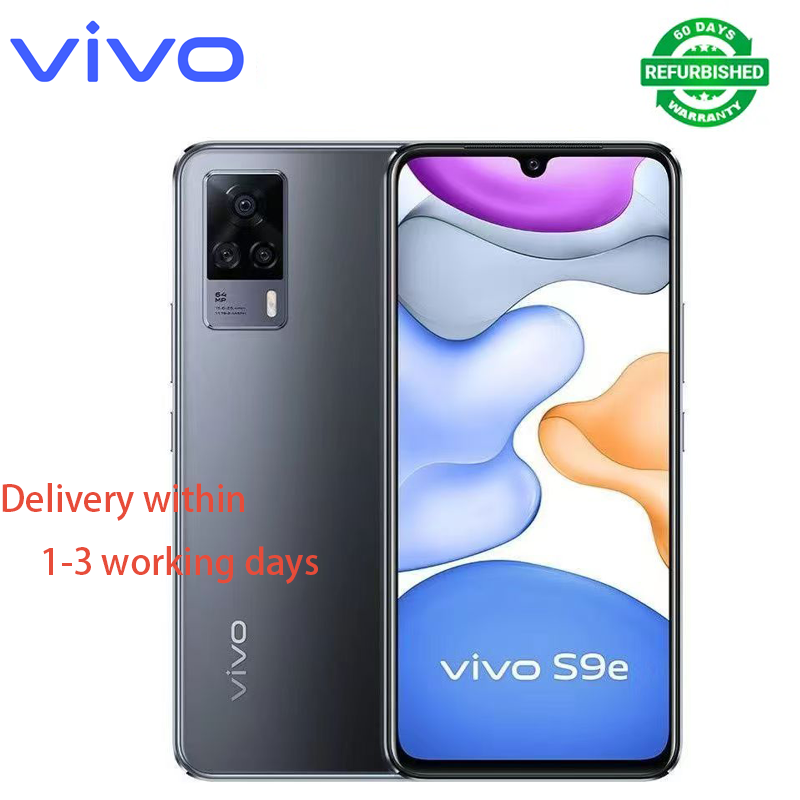 Refurbished vivo S9e 5G 6.44 inch 64MP+32MP 8GB+256G/128GB 4100 mAh Dual SIM Smartphone