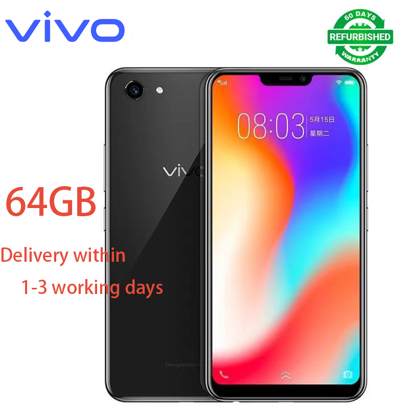 Refurbished VIVO Y83 4GB+64GB 6.22 inches 13MP+8MP 2G/3G/4G 3260mAh smartphone