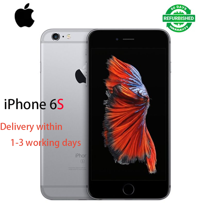 refurbished iPhone 6s 64GB/32/16+2GB iPhone 6s  4G 12MP+5MP 4.7 inch Apple Smart Phones Fingerprint Unlocking Mobile