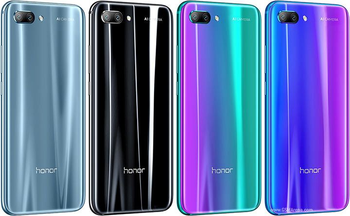 Refurbished Honor 10 5.84" 6GB+128GB 24MP+24MP 3400mAh 4G/LTE HiSilicon Kirin 970 Octa Core Processor Dual SIM Dual Standby  No Fingerprint