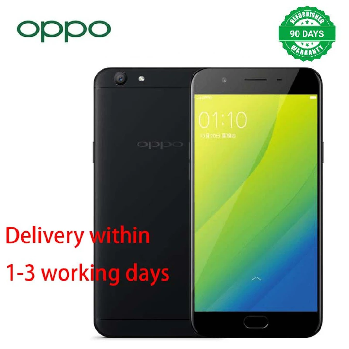 Refurbished Phone OPPO a59s F1s 4GB+32GB 5.5-inch 3075mAh 16MP+13MP 2G/3G/4G Dual SIM Global System Unlocked Smartphone